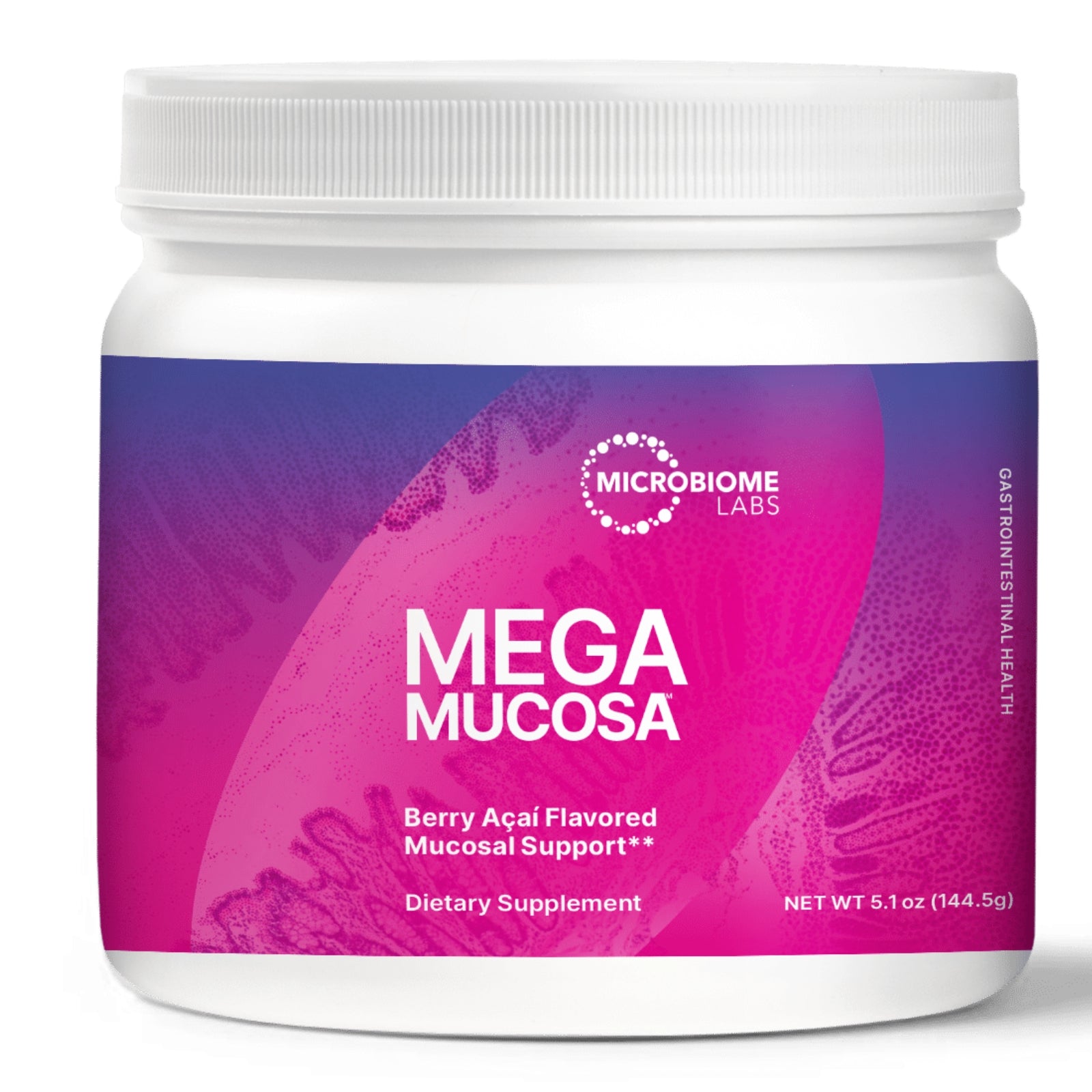 Microbiome Labs, MegaMucosa, 5.1 oz (144.5g) UPC 793888525269 | HiLife Vitamins
